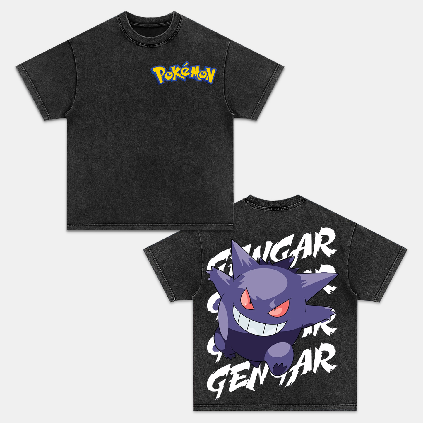 GENGAR UNISEX ANIME INSPIRED VINTAGE T-SHIRT丨POKÉMON