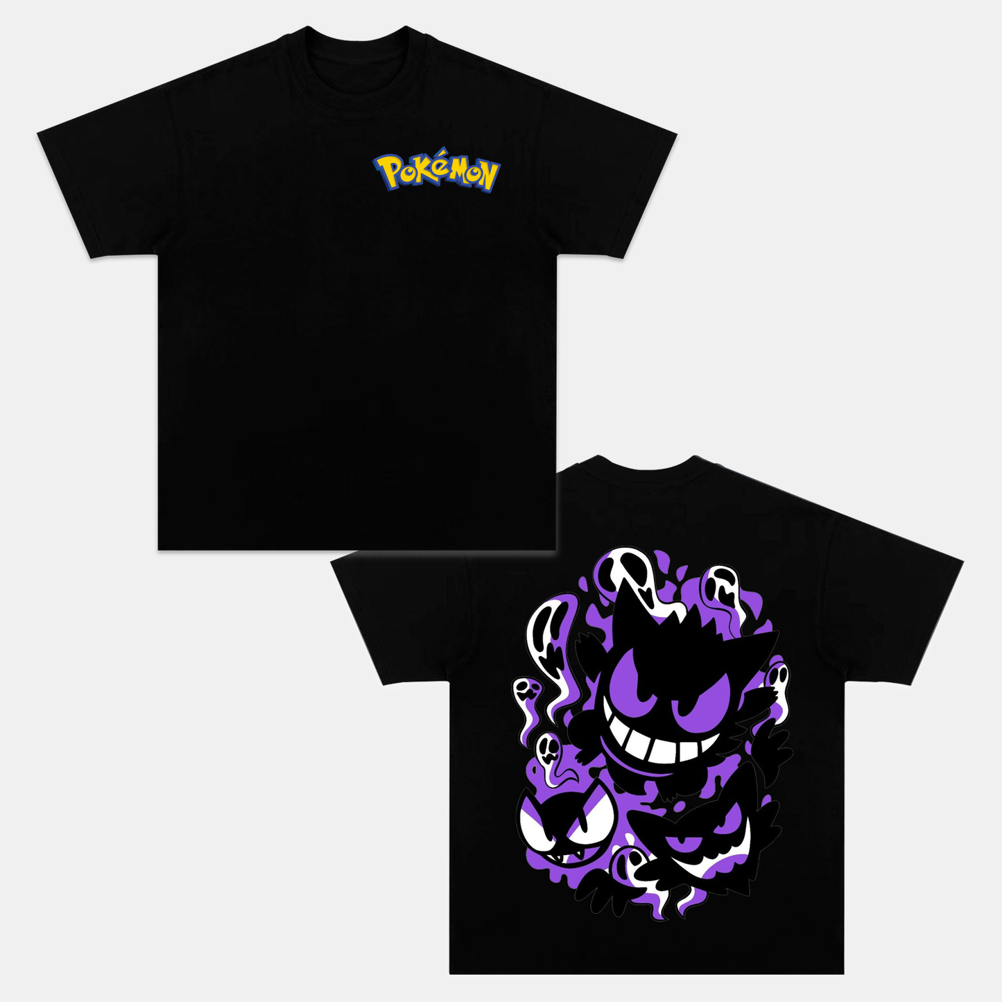 GENGAR UNISEX ANIME INSPIRED VINTAGE T-SHIRT丨POKÉMON Style001