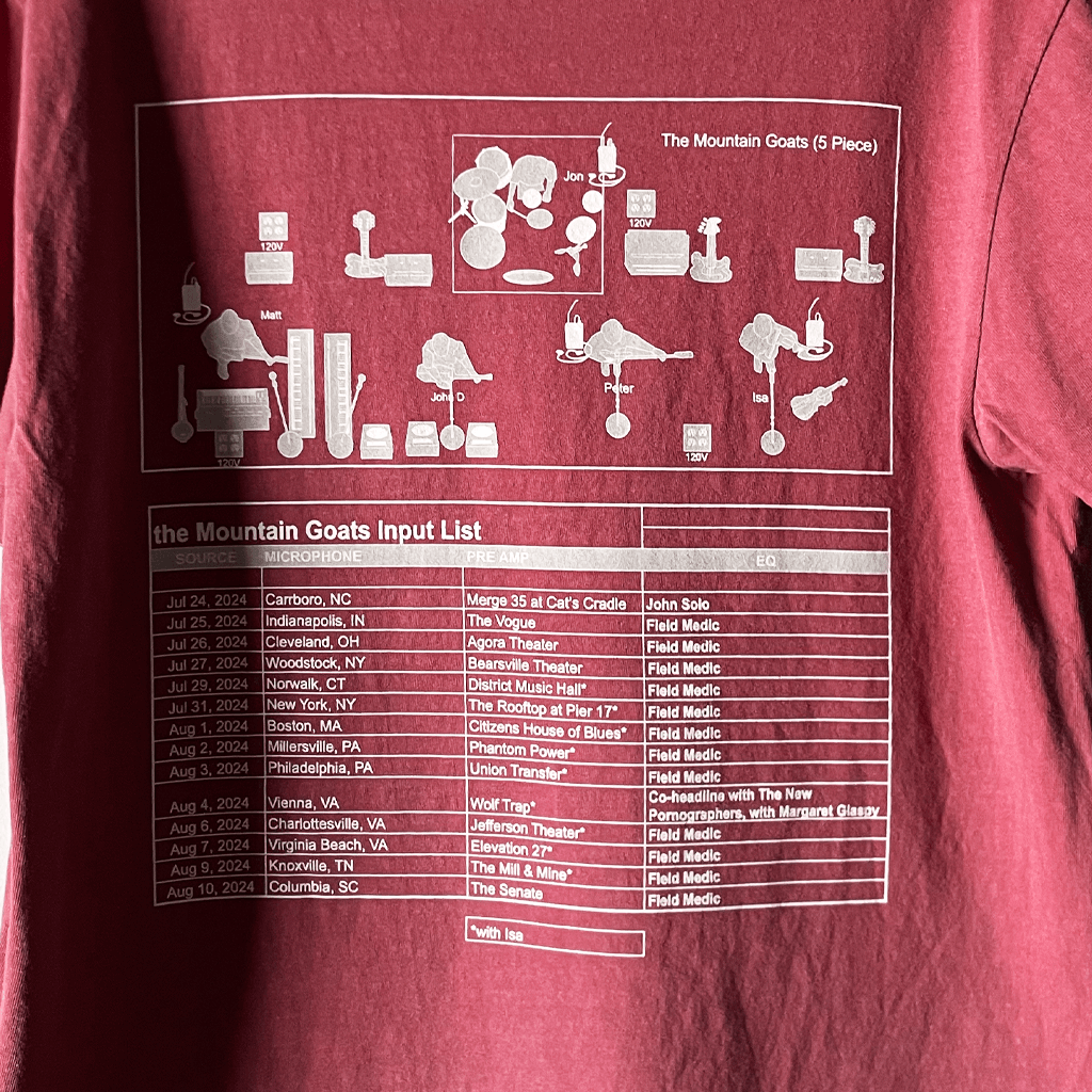 2024 Tour T-Shirt Style001