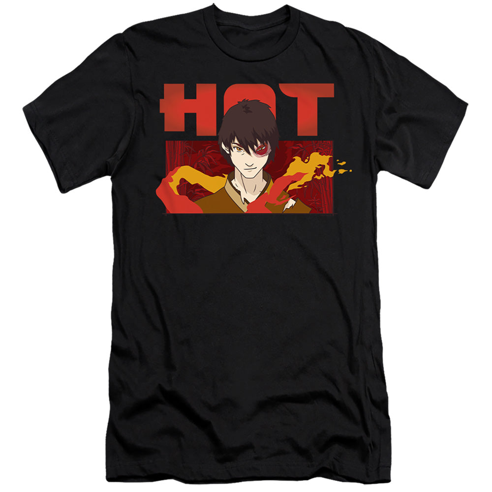 Avatar The Last Airbender Hot Zuko Slim Fit Mens T Shirt Black Style004
