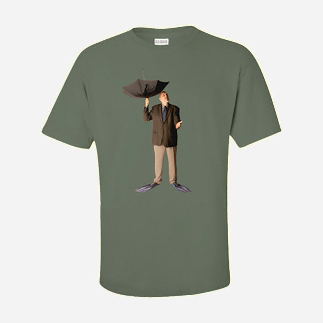 Only Slightly Mad Tour Fatigue Green T-Shirt