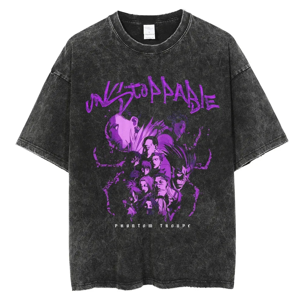 Hunter x Hunter Phantom Troupe Shirt Vintage Style Anime Shirt Style001