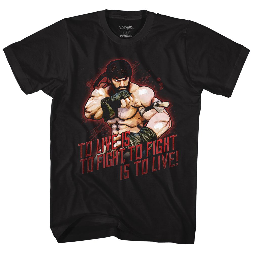 Street Fighter - Hot Ryu - Short Sleeve - Adult - T-Shirt