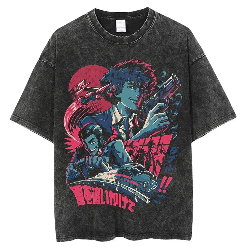 Cowboy Bebop Shirt Vintage Style Anime Shirt Style006