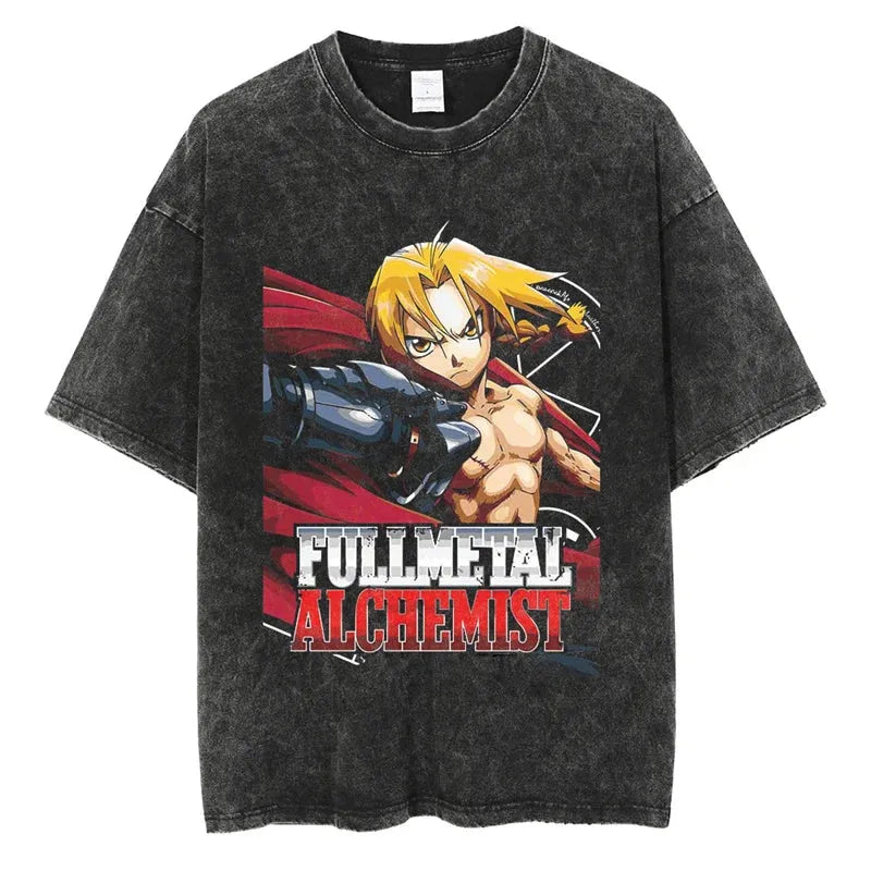 Fullmetal Alchemist Edward Shirt Vintage Style Anime Shirt Style004