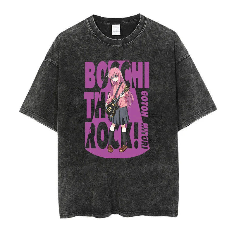 Bocchi The Rock Hitori Gotoh Shirt Oversized Style Anime Shirt Style003
