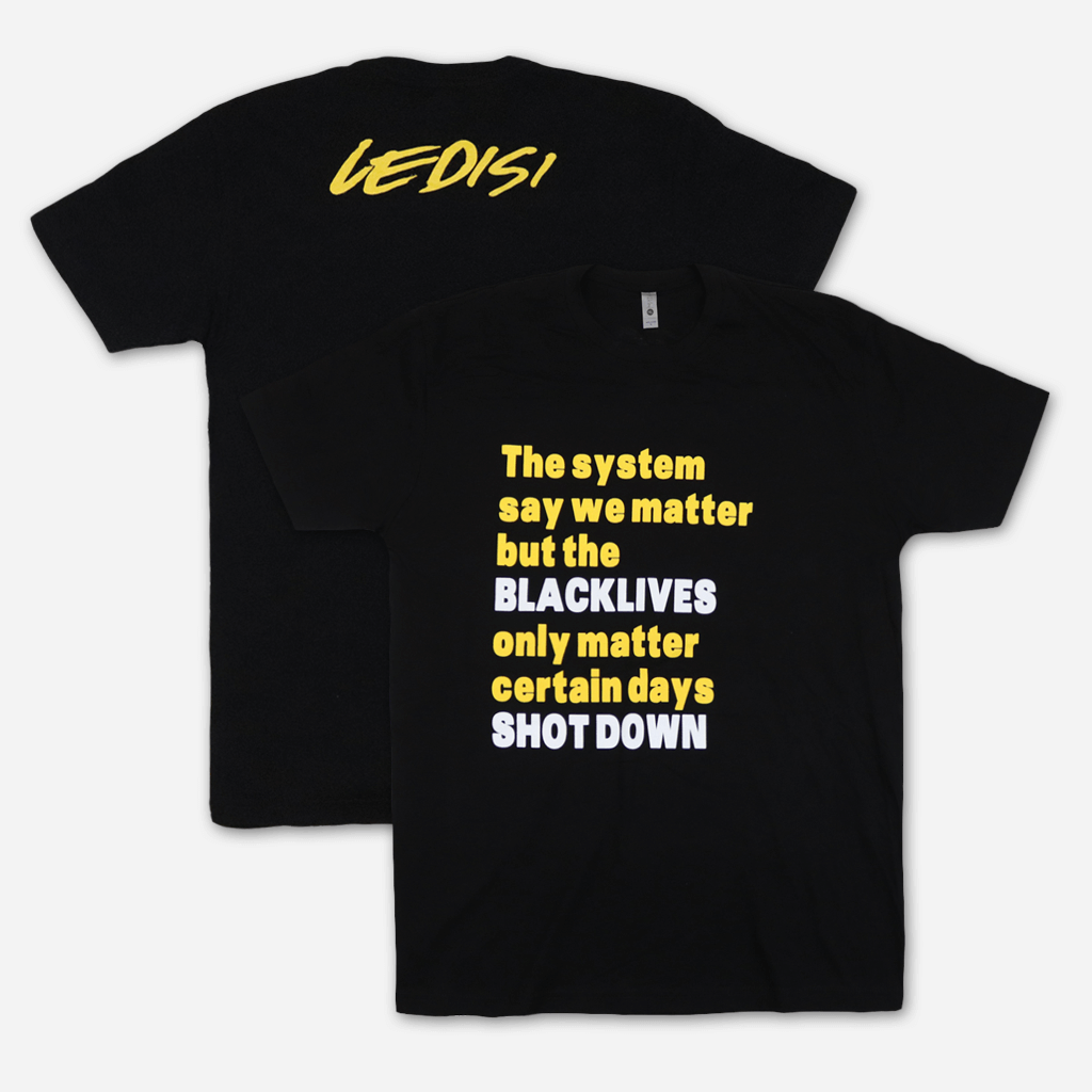 Shot Down Black T-Shirt