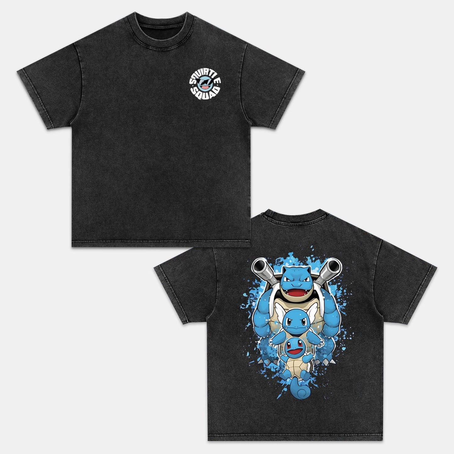 SQUIRTLE UNISEX ANIME INSPIRED VINTAGE T-SHIRT丨POKÉMON Style002