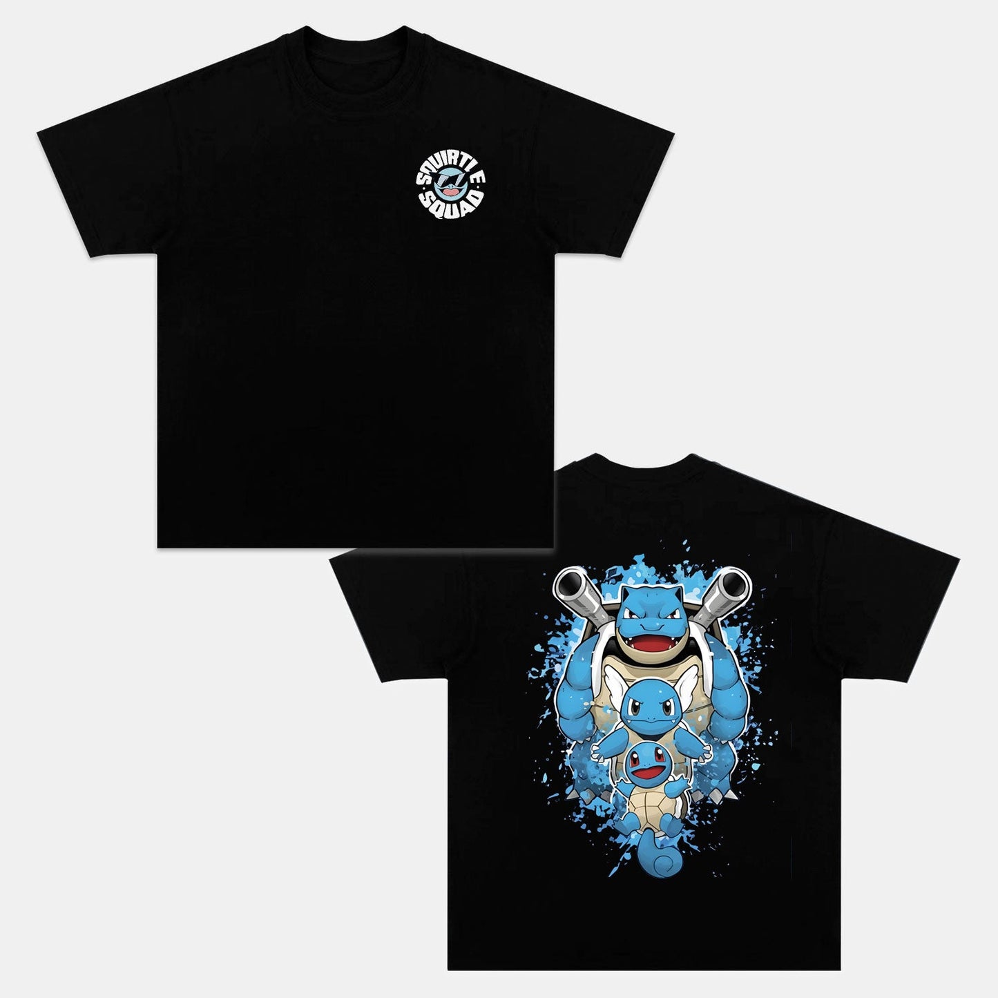 SQUIRTLE UNISEX ANIME INSPIRED VINTAGE T-SHIRT丨POKÉMON Style002