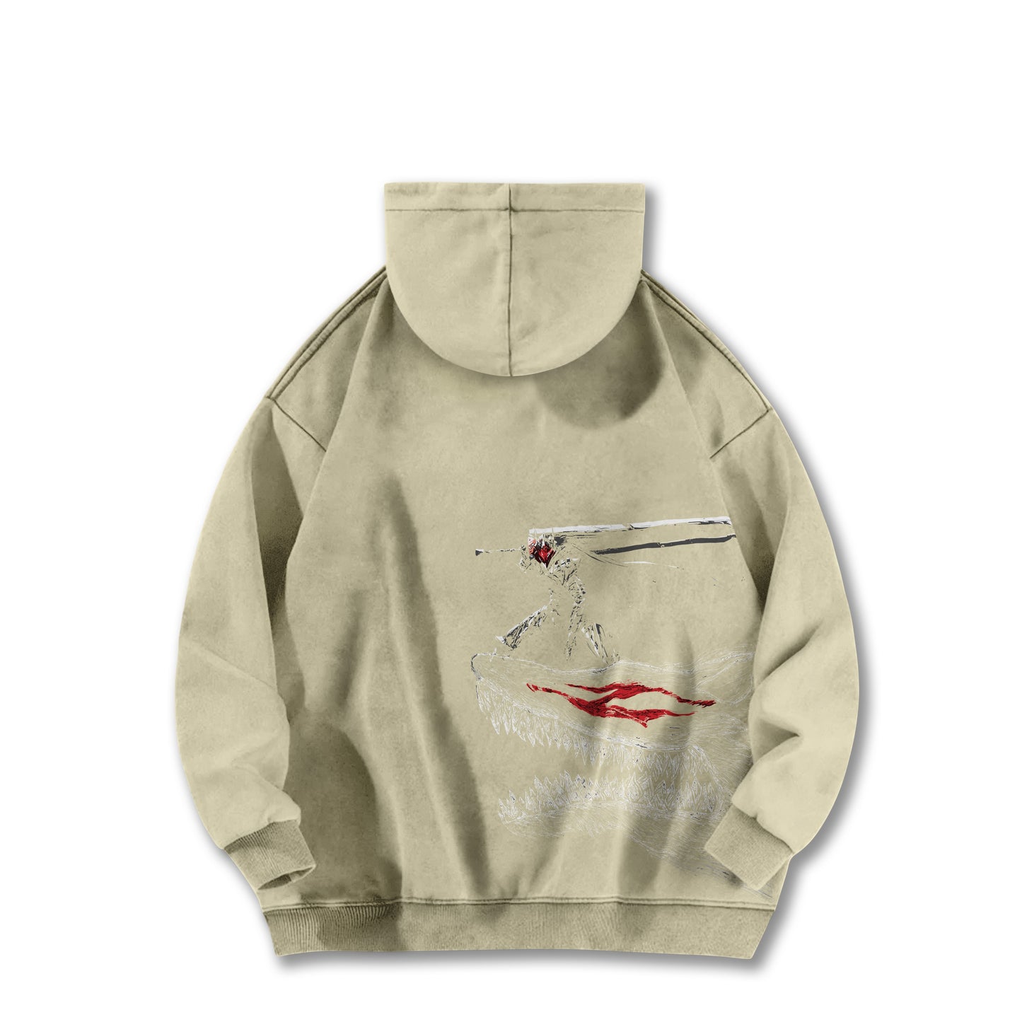 Berserk Swordsman V3 Vintage Hoodie