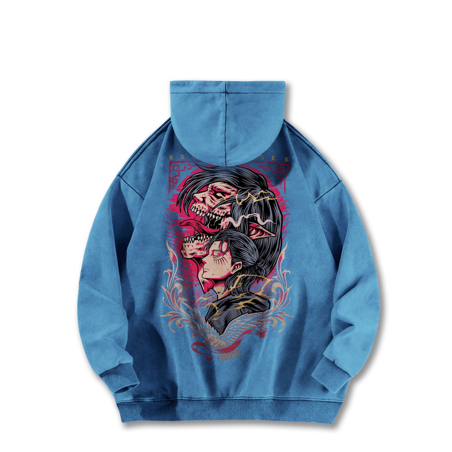 Attack on Titan Eren Yeager Attack Titan Vintage Hoodie