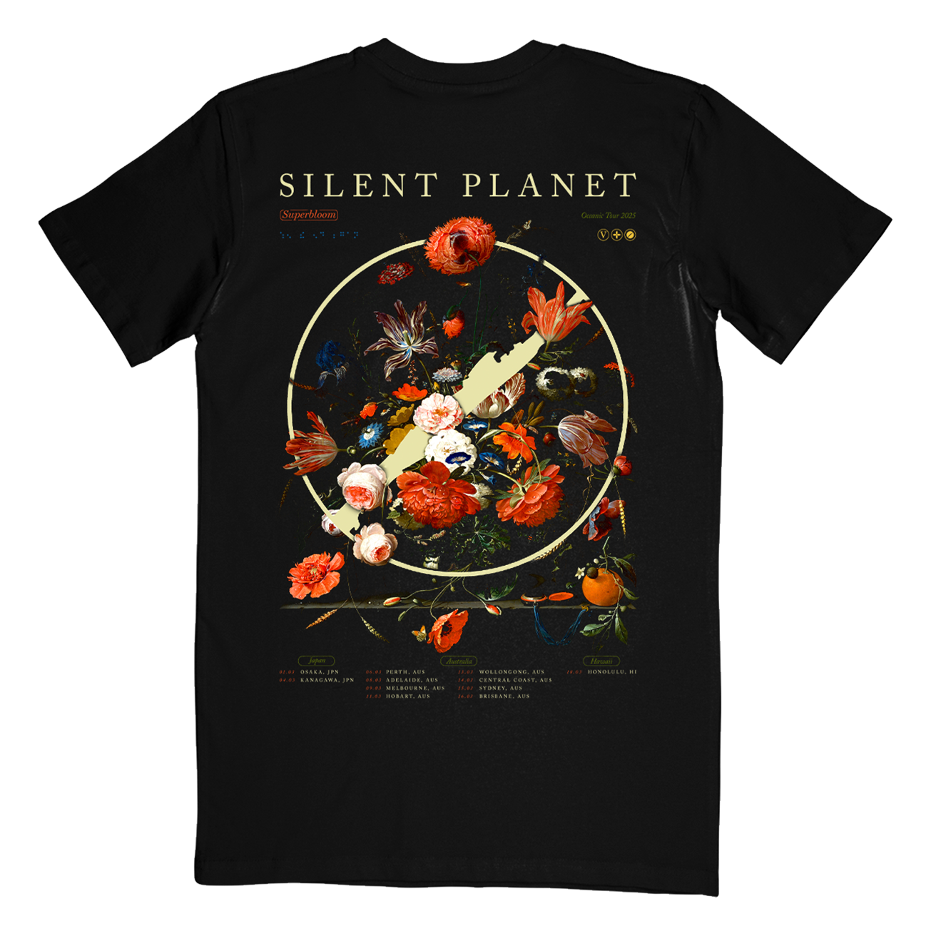 Vintage Flower Tour T-Shirt