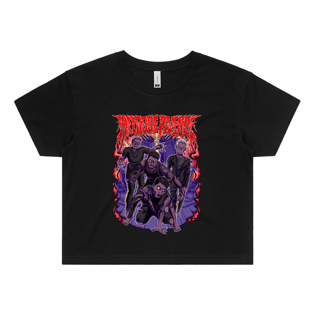 Zombies Crop T-Shirt