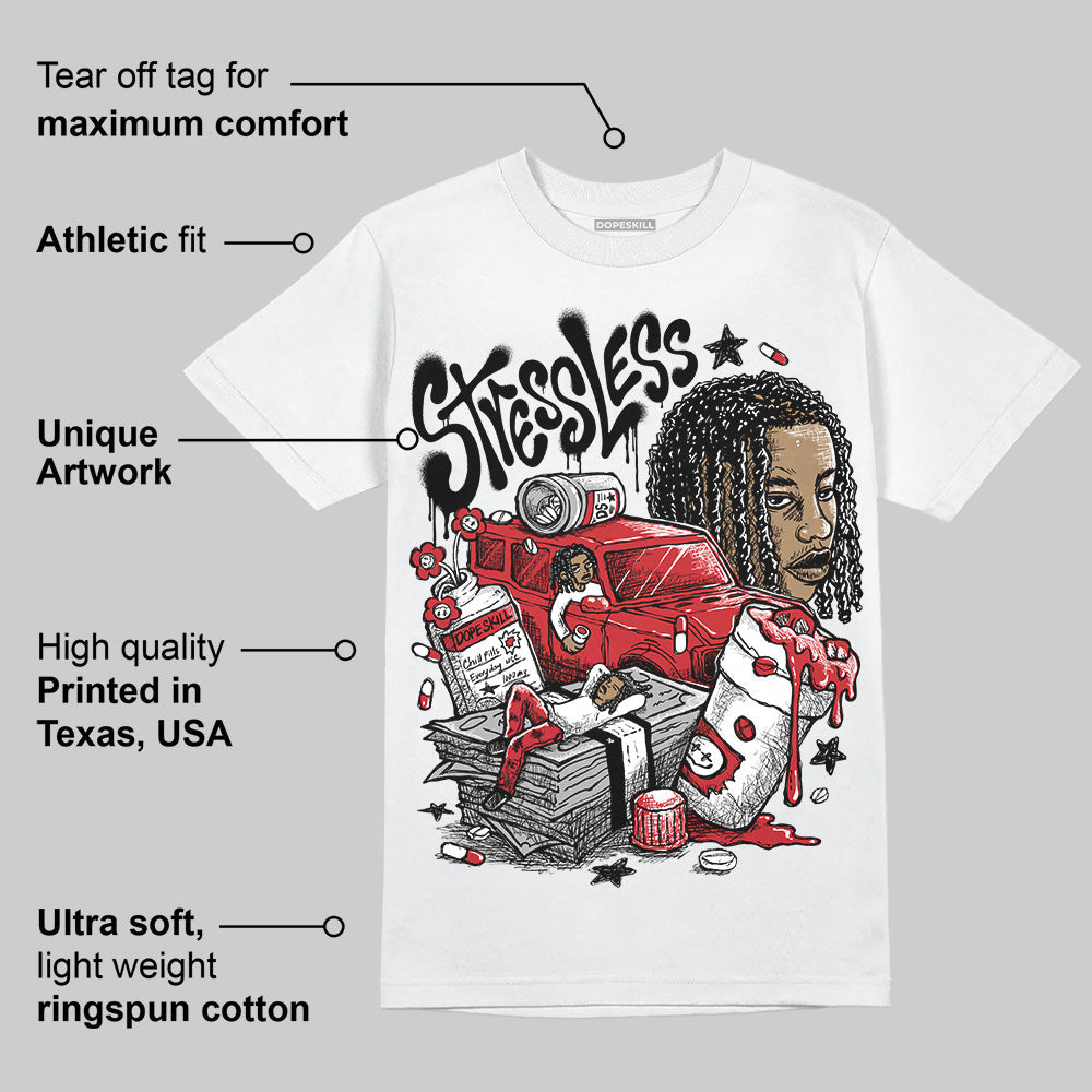 Bred 11s DopeSkill T-Shirt Stressless Graphic