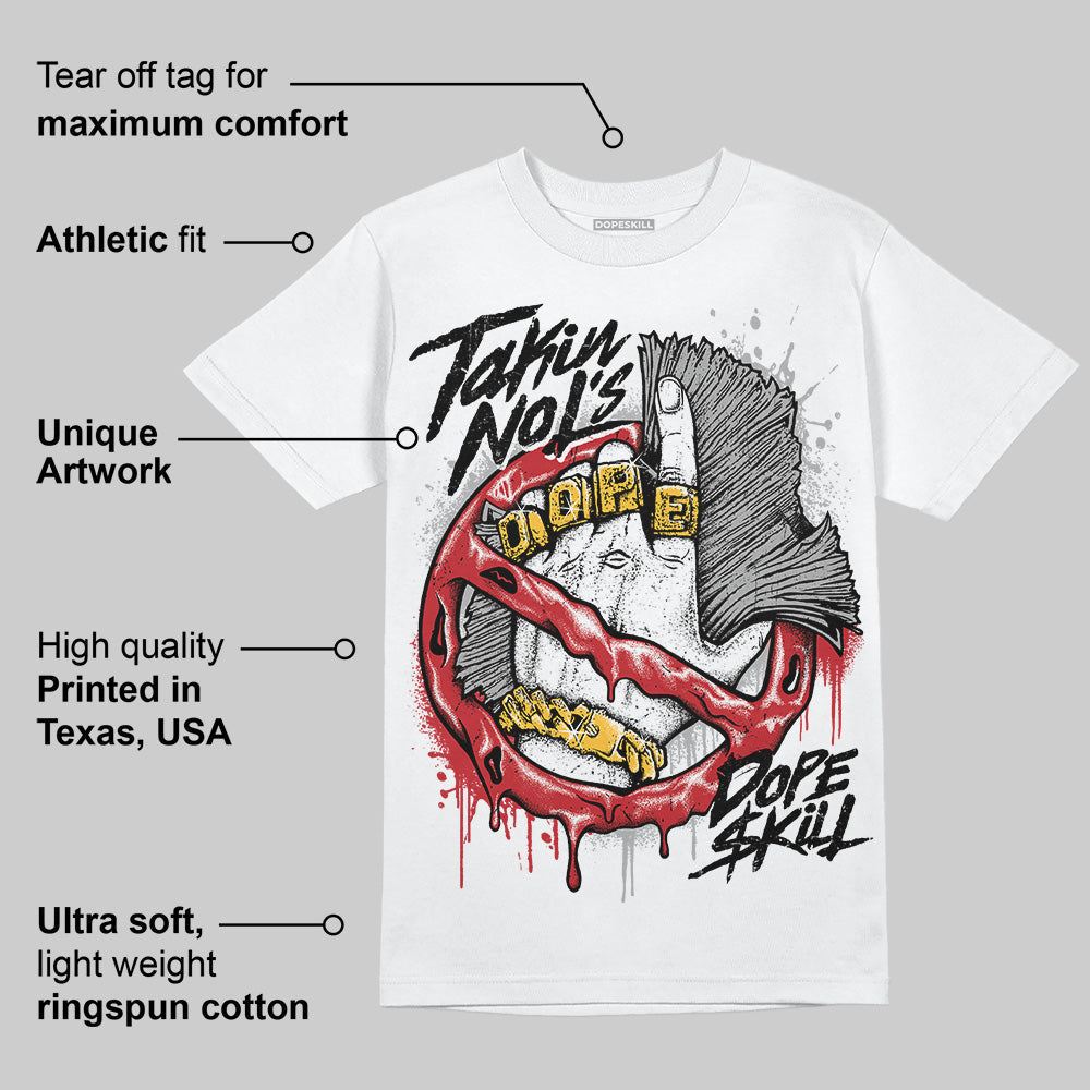 Bred 11s DopeSkill T-Shirt Takin No L's Graphic
