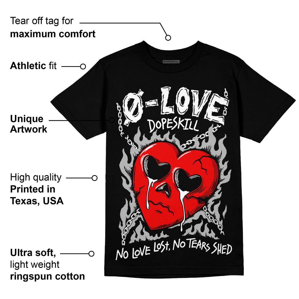 Dunk Panda White Black DopeSkill T-Shirt Crying Heart Graphic