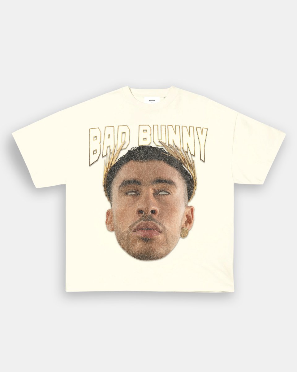 BAD BUNNY CROWN VINTAGE TEE Style001