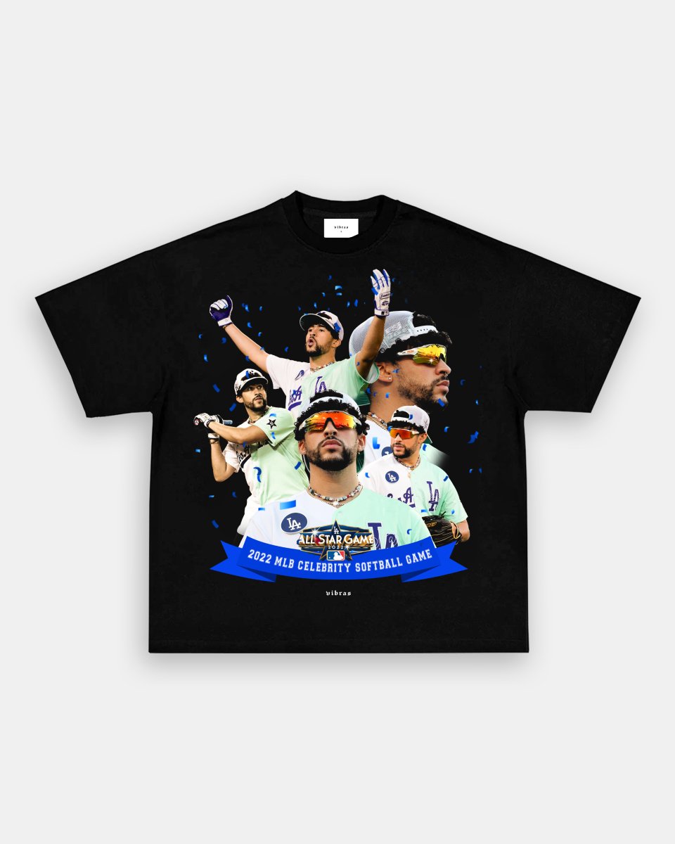 BAD BUNNY x DODGERS VINTAGE TEE Style002