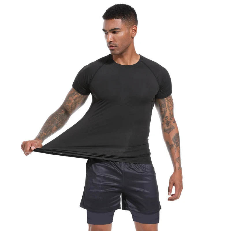Bleach Anime Compression Shirt – Men's Breathable Rash Guard Style002
