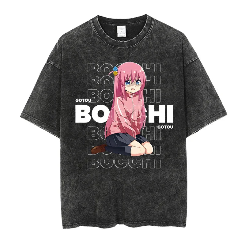 Bocchi The Rock Hitori Gotoh Shirt Oversized Style Anime Shirt