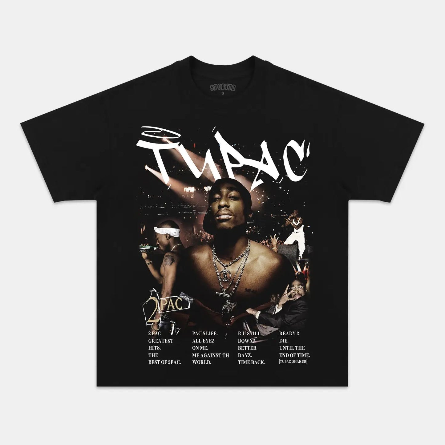 2PAC VINTAGE TEE Style001