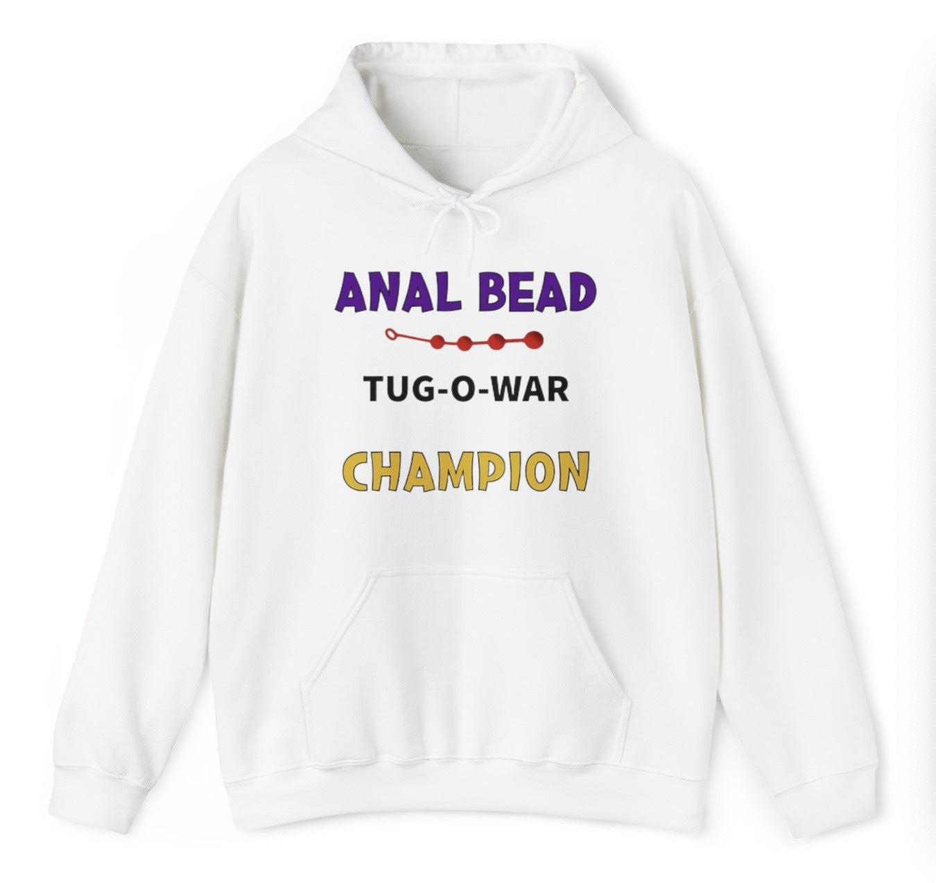 Anal Bead Tug Of War Champion Hoodie