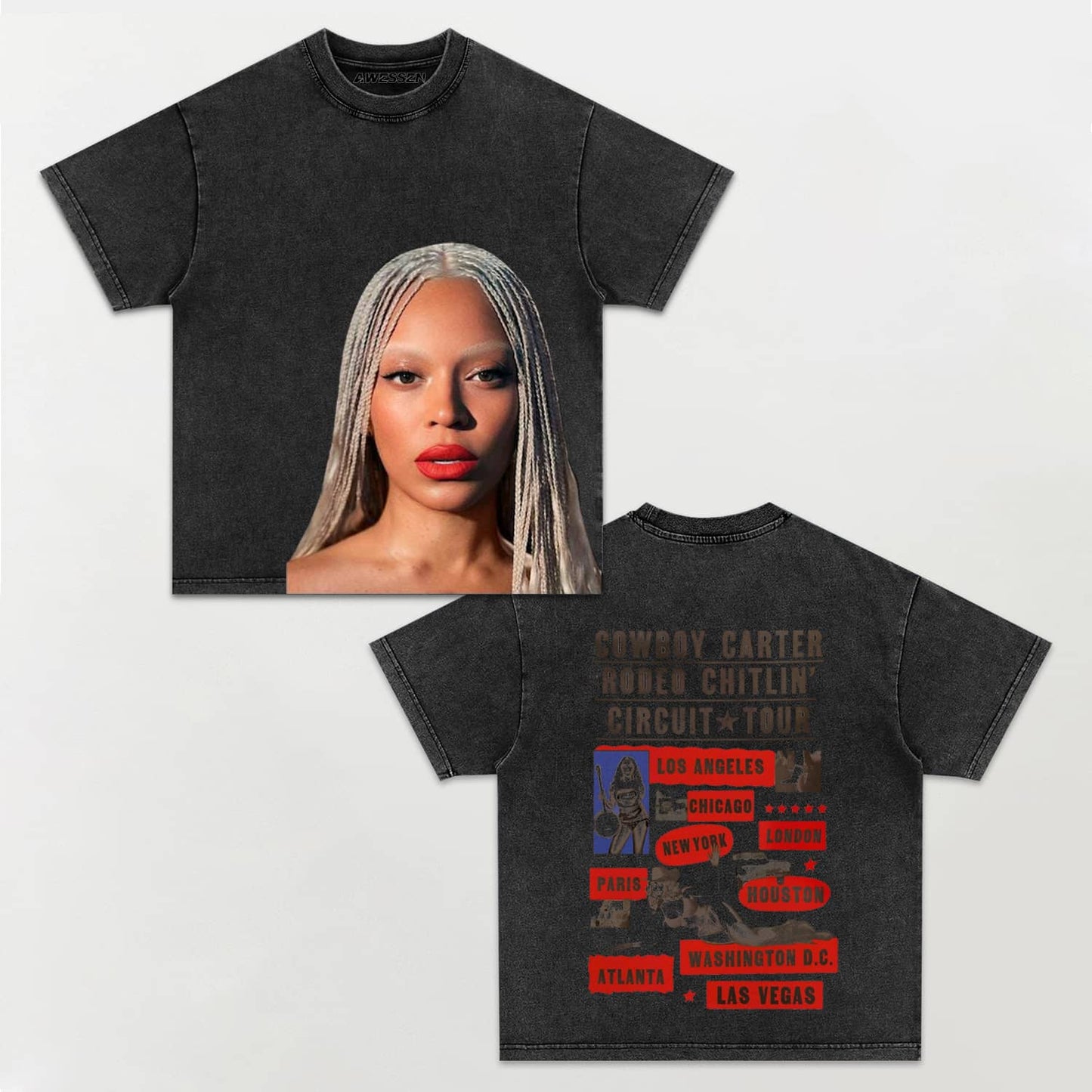 COWBOY CARTER TOUR TEE 5.0