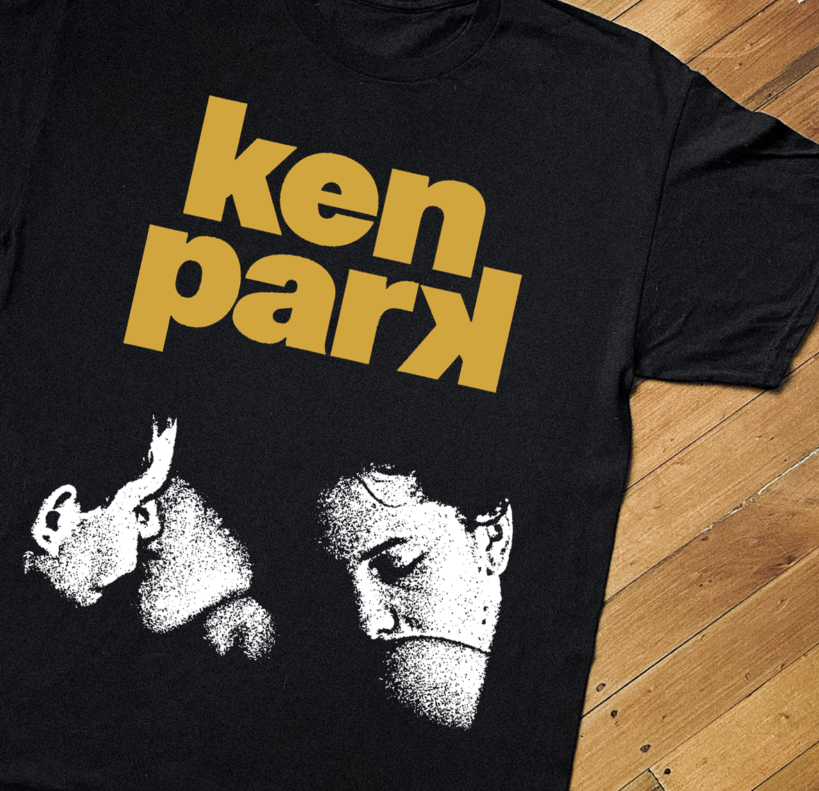 '03 LARRY CLARK'S KEN PARK PROMO BLACK T-SHIRT