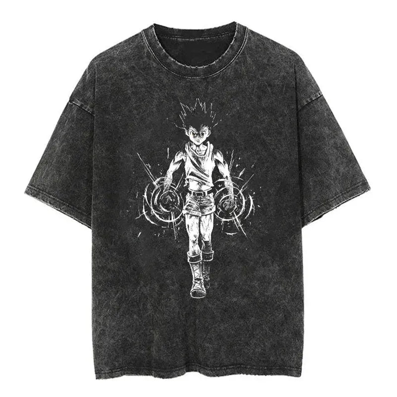 Hunter x Hunter Gon Shirt Oversized Style Anime Shirt Style010