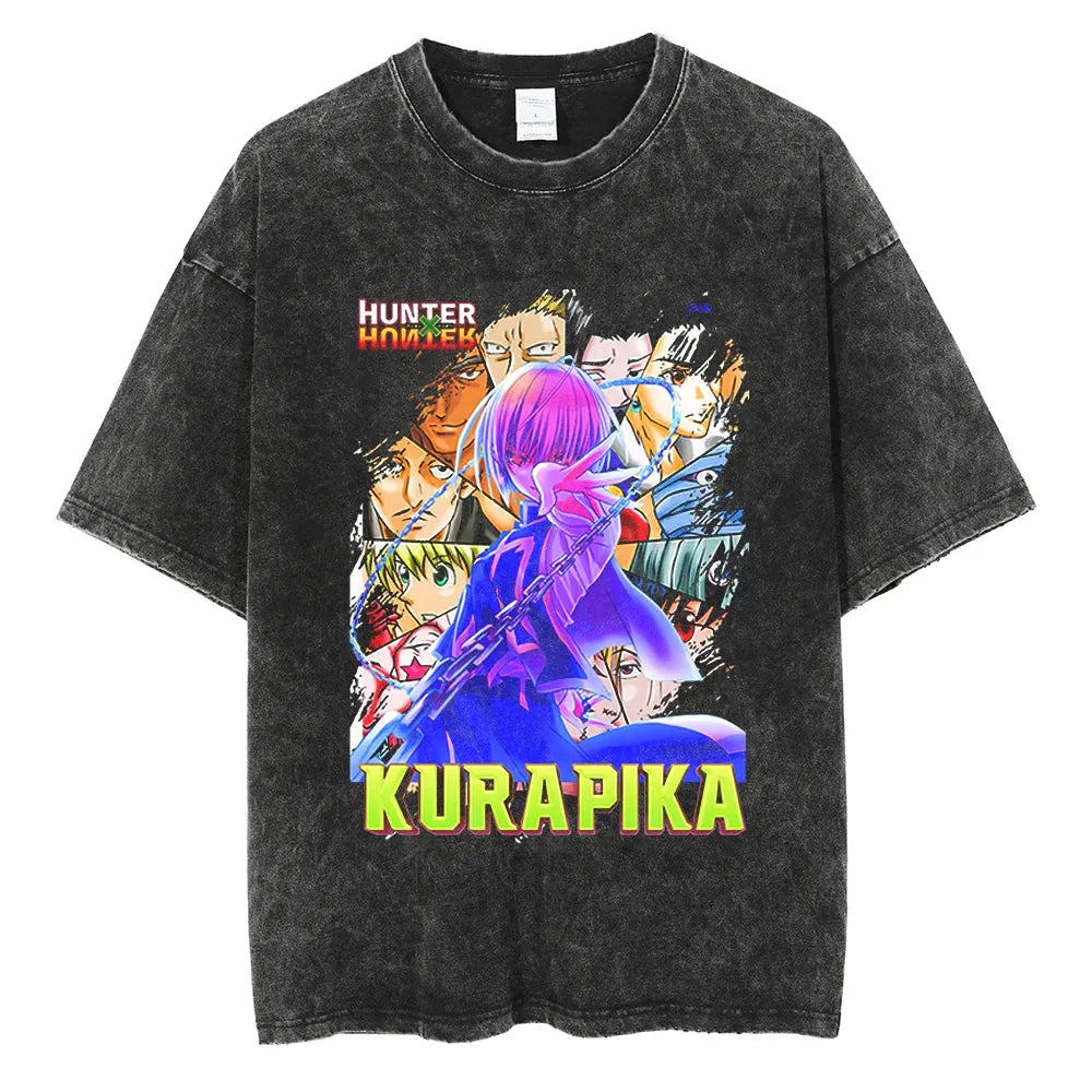 Hunter x Hunter Kurapika Shirt Vintage Style Anime Shirt Style006