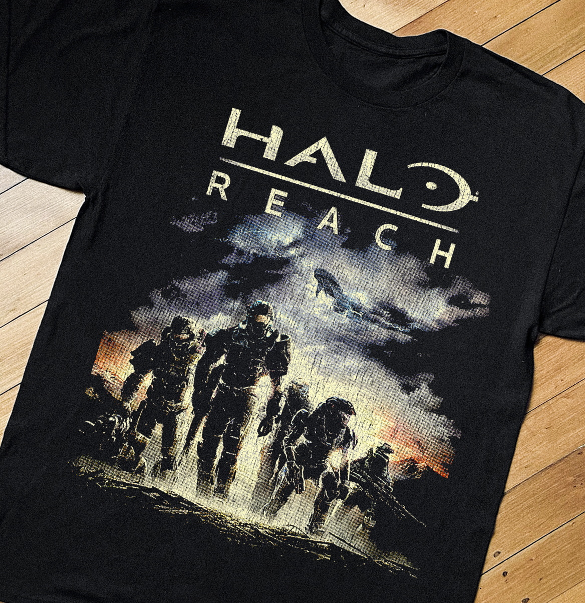 '10 HALO REACH XBOX 360 BLACK T-SHIRT
