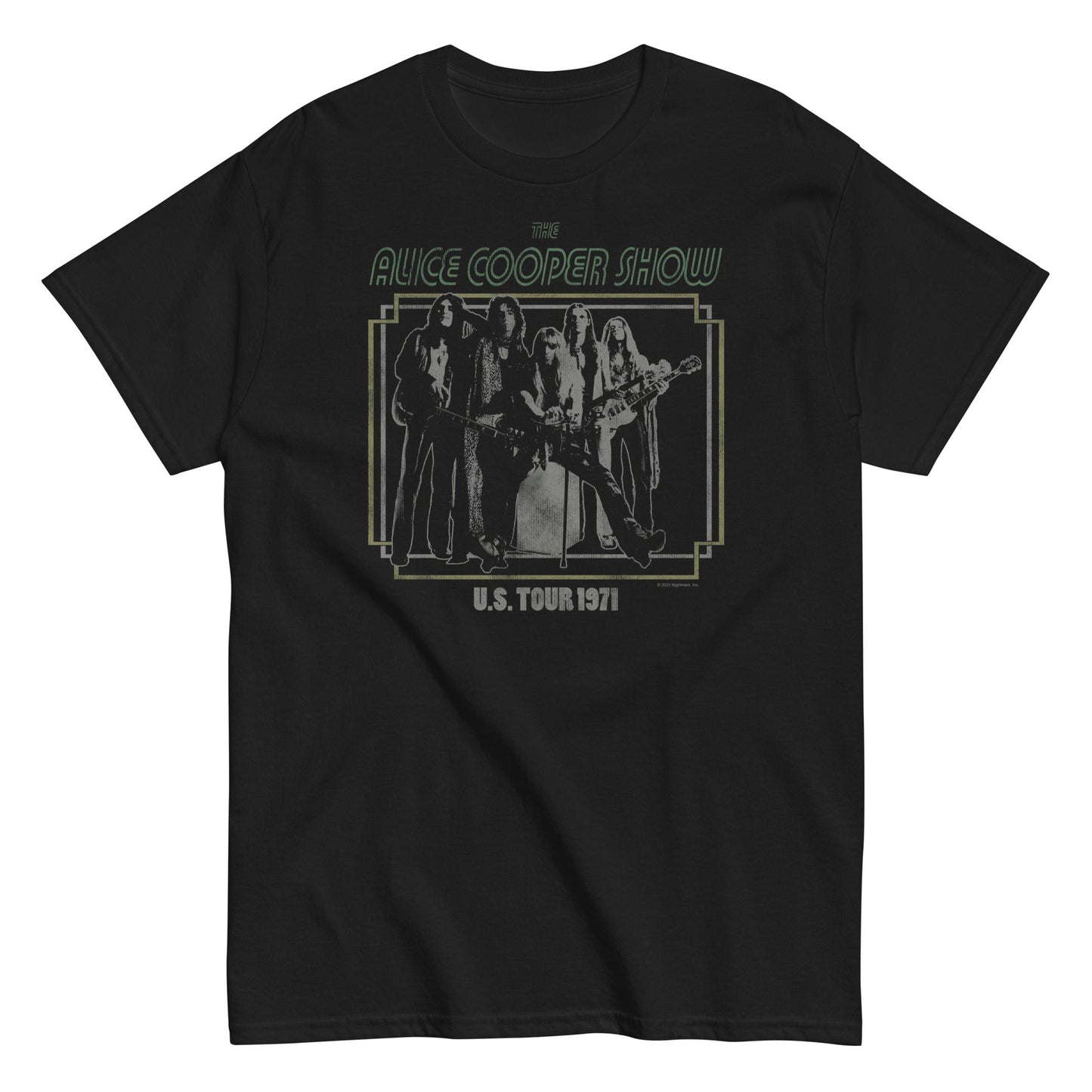 Alice Cooper 1971 US Tour T Shirt