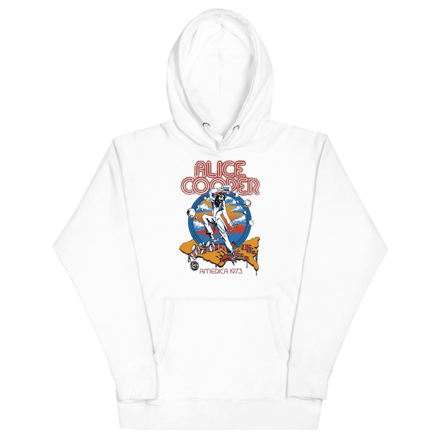Alice Cooper 1973 Tour Hoodie Apparel