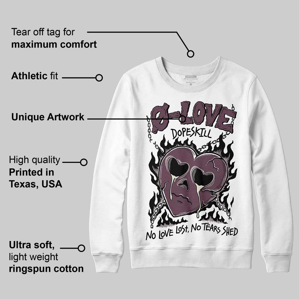 A Ma Maniere x "Violet Ore" 5s DopeSkill Sweatshirt Crying Heart Graphic