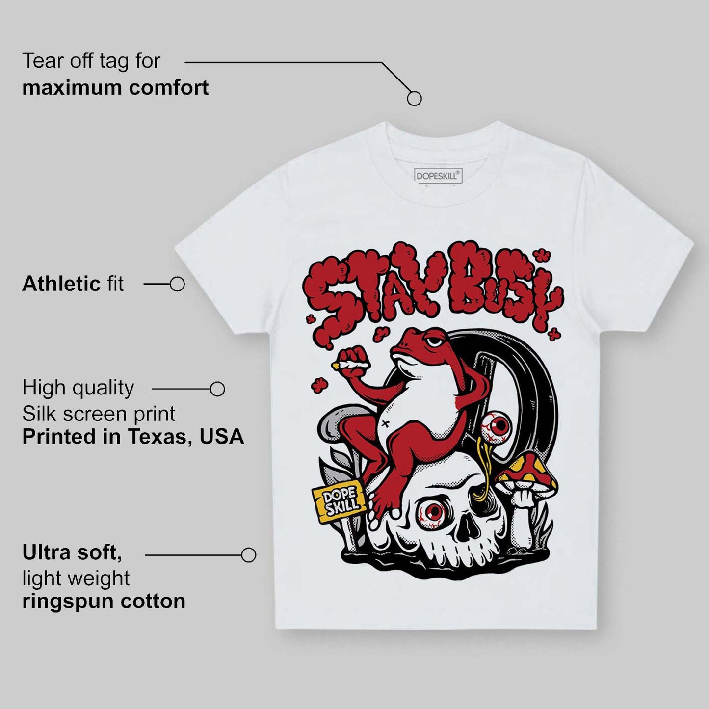 Ferrari 14s DopeSkill Toddler Kids T-shirt Stay Busy Graphic