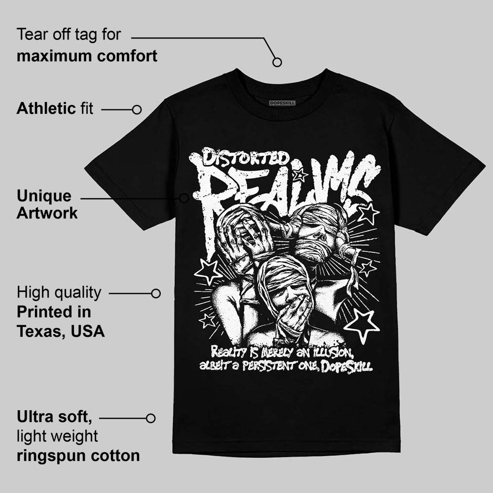 Dunk Panda White Black DopeSkill T-Shirt Distorted Realms Graphic
