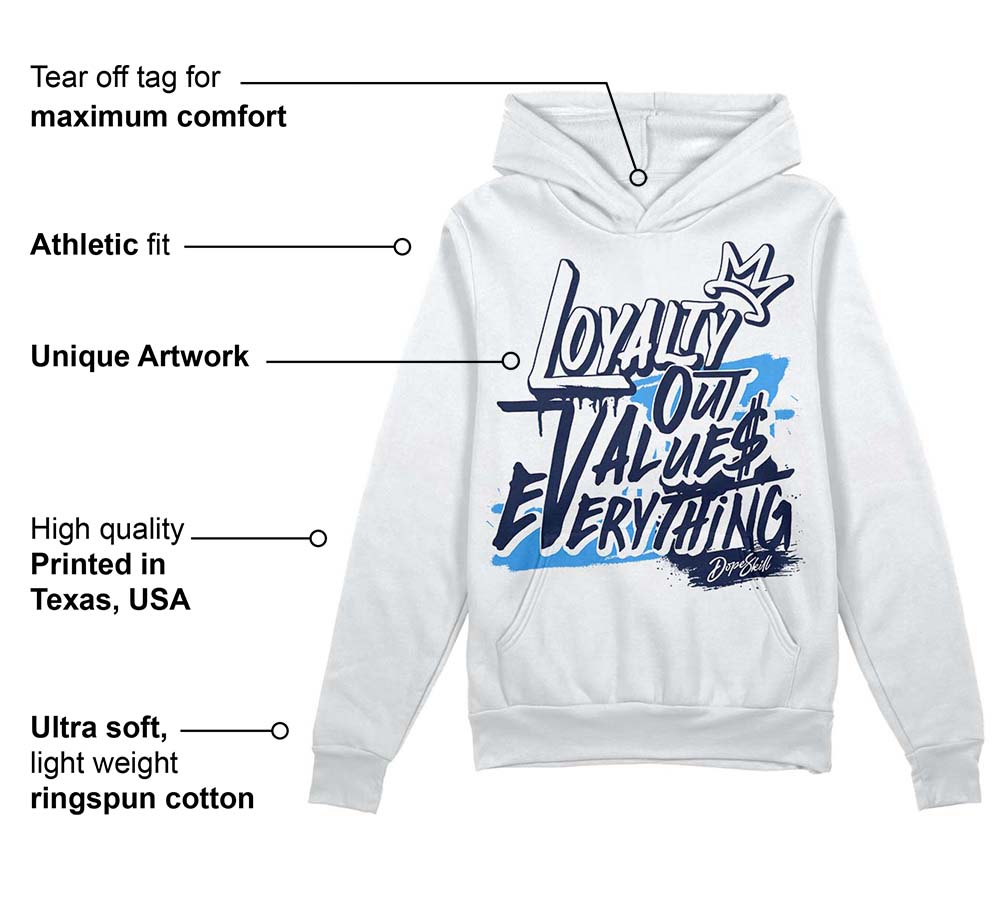 AJ Spizike White Obsidian DopeSkill Hoodie Sweatshirt LOVE Graphic