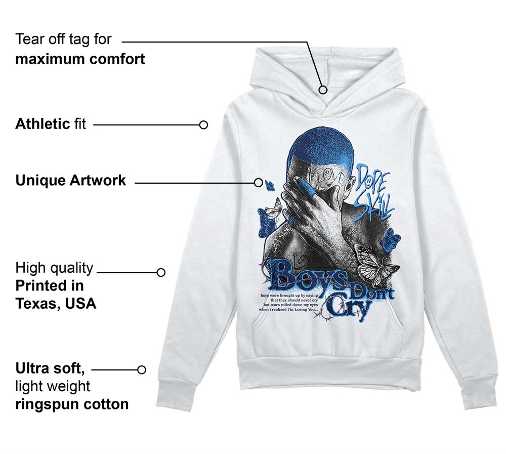 AJ Spizike White Obsidian DopeSkill Hoodie Sweatshirt Boys Don't Cry Graphic
