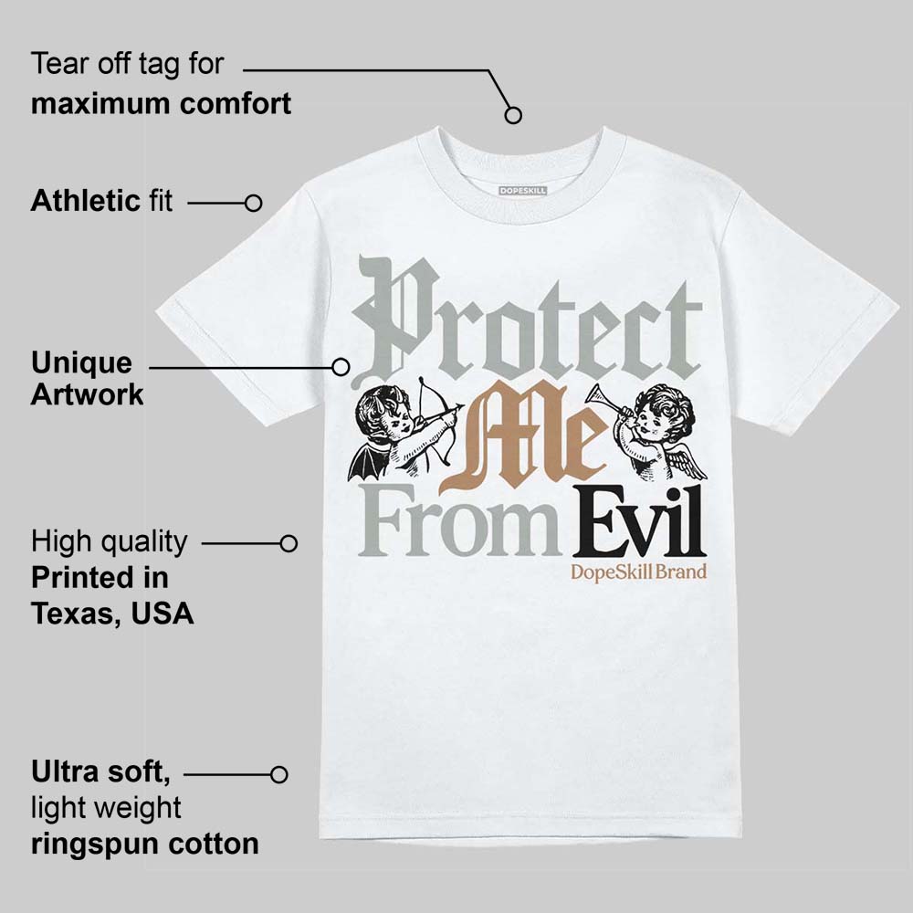 1906R ‘White Gold’ DopeSkill T-Shirt Protect Me From Evil Graphic