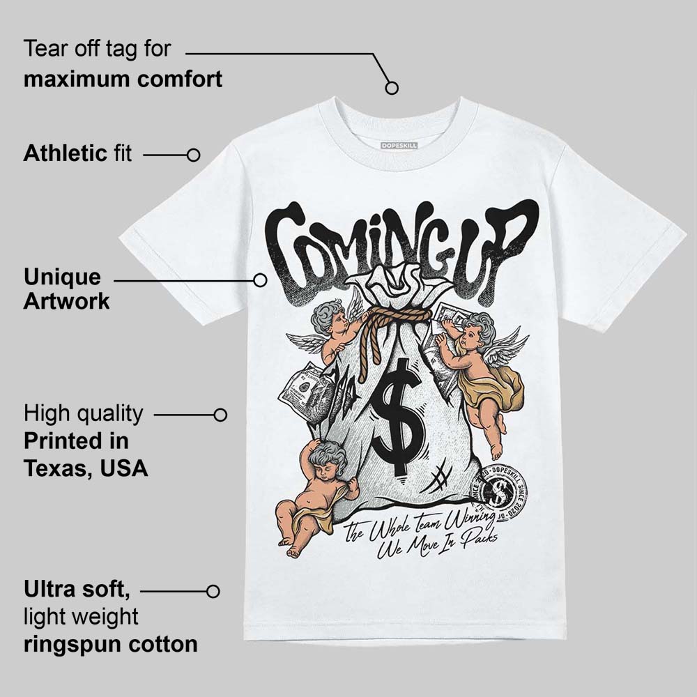 1906R ‘White Gold’ DopeSkill T-Shirt Money Bag Coming Up Graphic