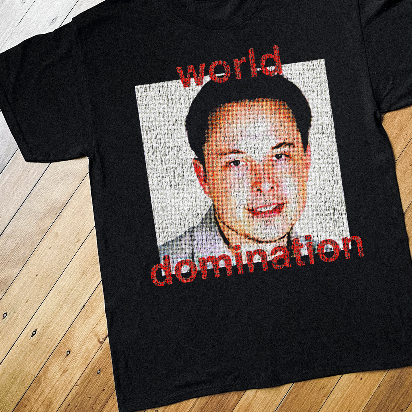 DOMINATION VINTAGE BLACK T-SHIRT