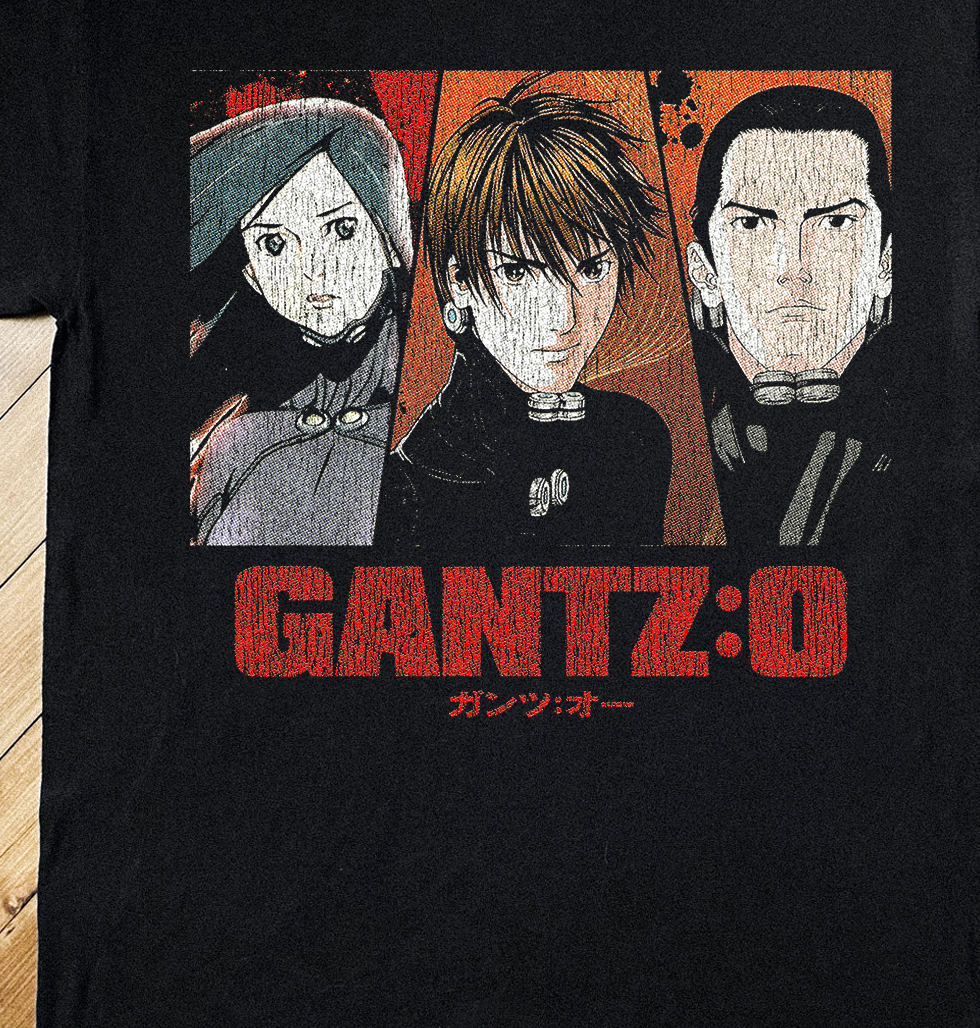 '16 GANTZ: O BLACK T-SHIRT