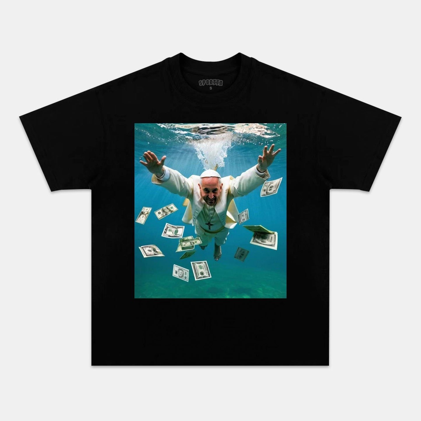 POPE FRANCIS 2025 V2 TEE Style001