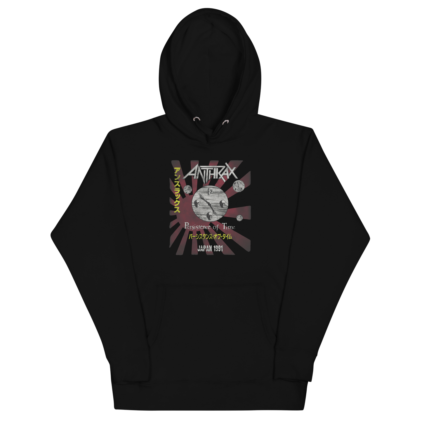 Anthrax Japan 91 Tour Classic Hoodie