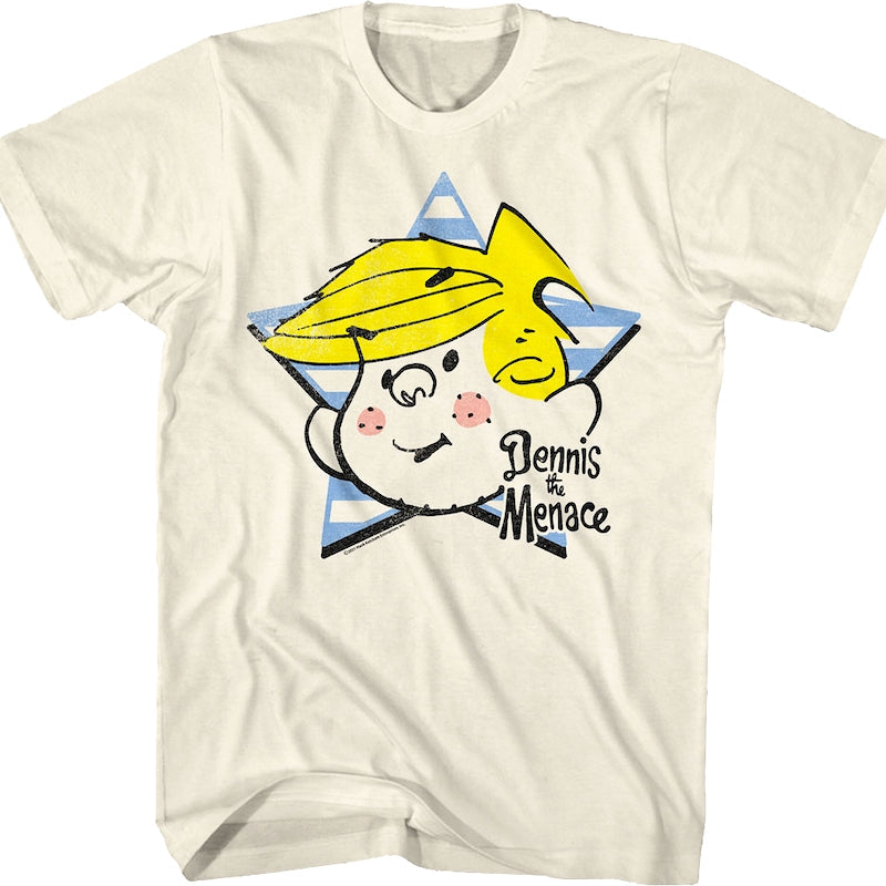 Star Head Shot Dennis The Menace T-Shirt