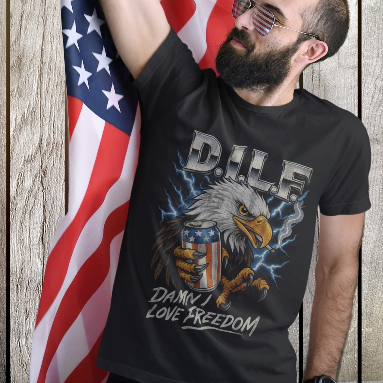 DILF Eagle 2025 T Shirt