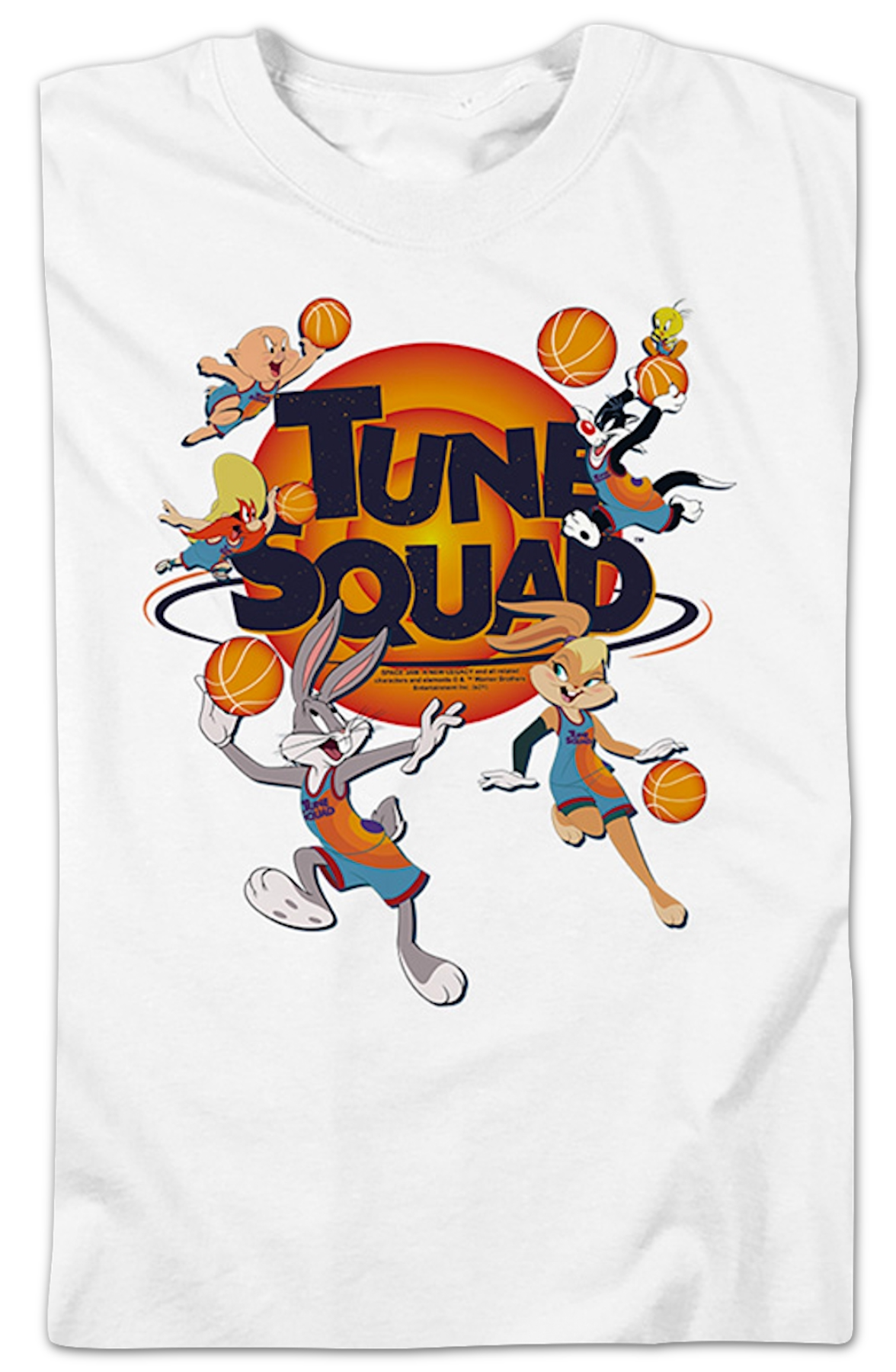 Tune Squad Team Photo Space Jam T-Shirt