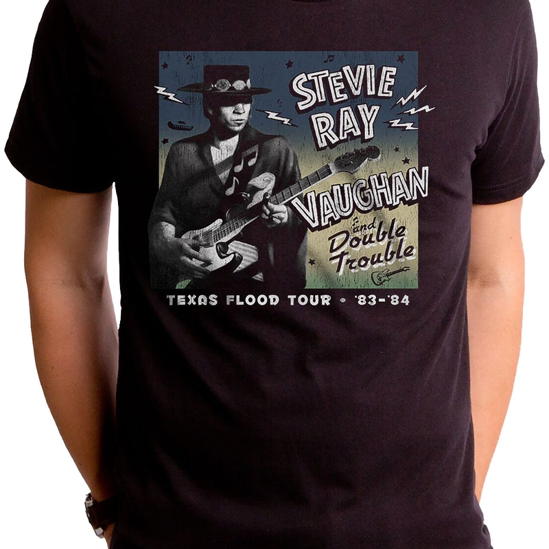 Texas Flood Tour Stevie Ray Vaughan T-Shirt