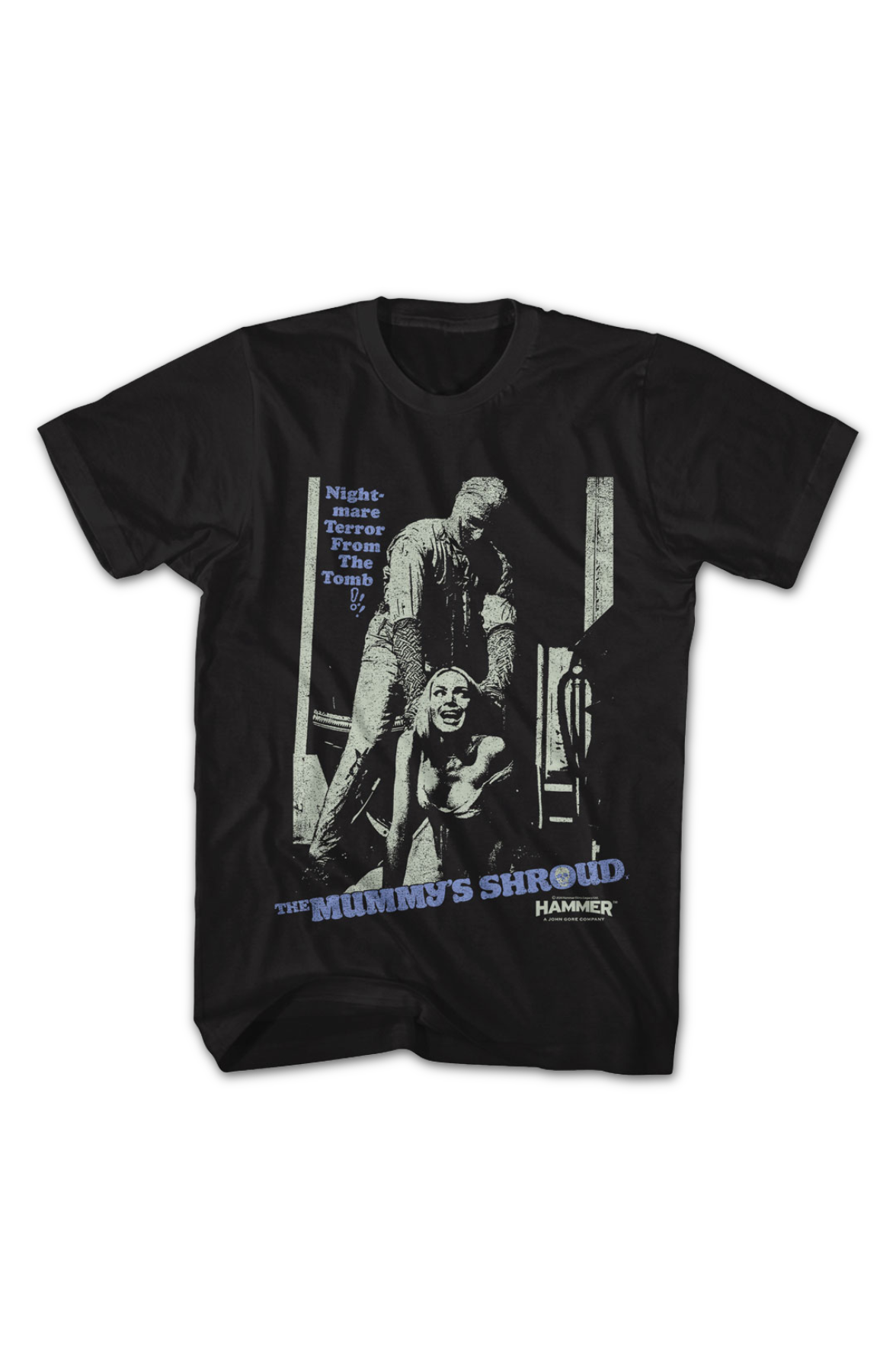 The Mummy's Shroud Hammer Films T-Shirt Style001