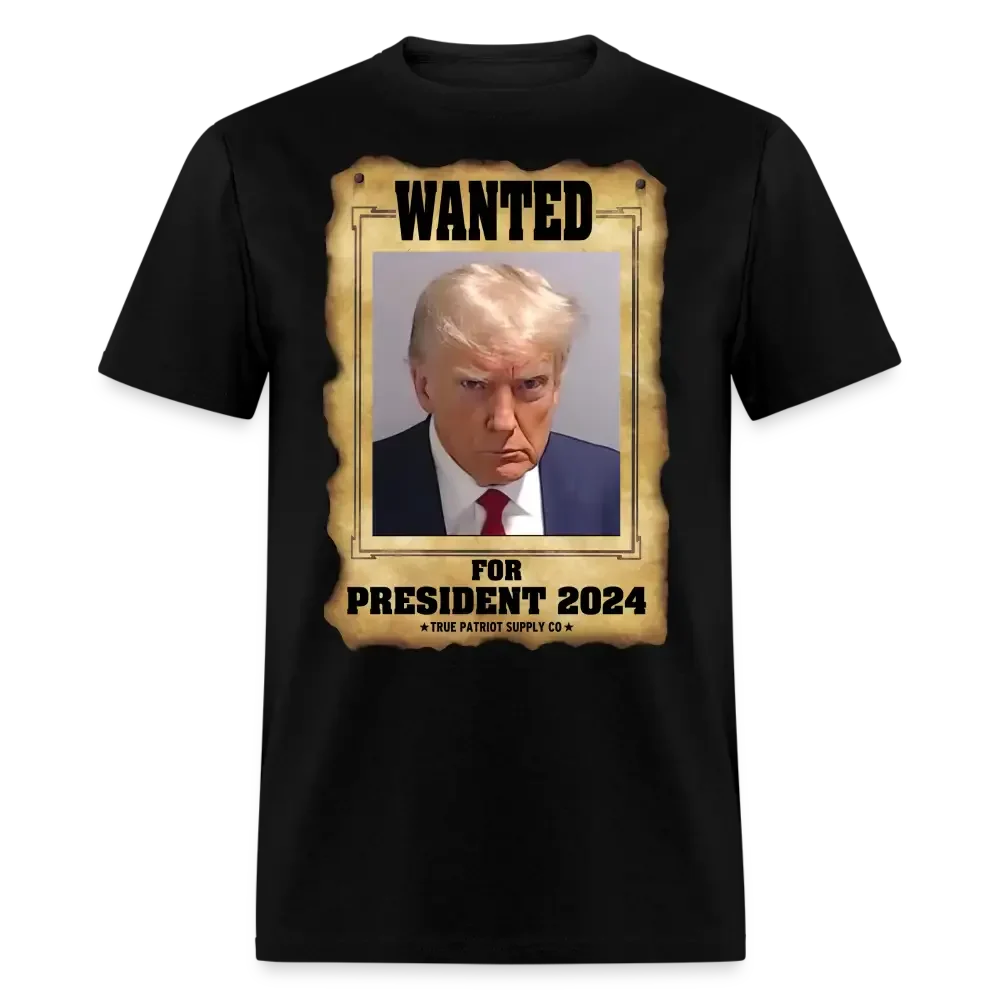 Trump Mugshot Wanted For President 2024 Unisex Classic T-Shirt